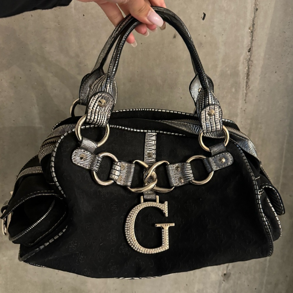 Y2K Guess bowling bag